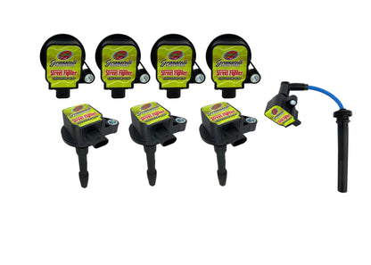 Granatelli Motor Sports Granatelli 18-23 Ford Coyote 4V Street Fighter Coil-On-Plug Wire Conn Kit w/Coil Packs (35K Volts)