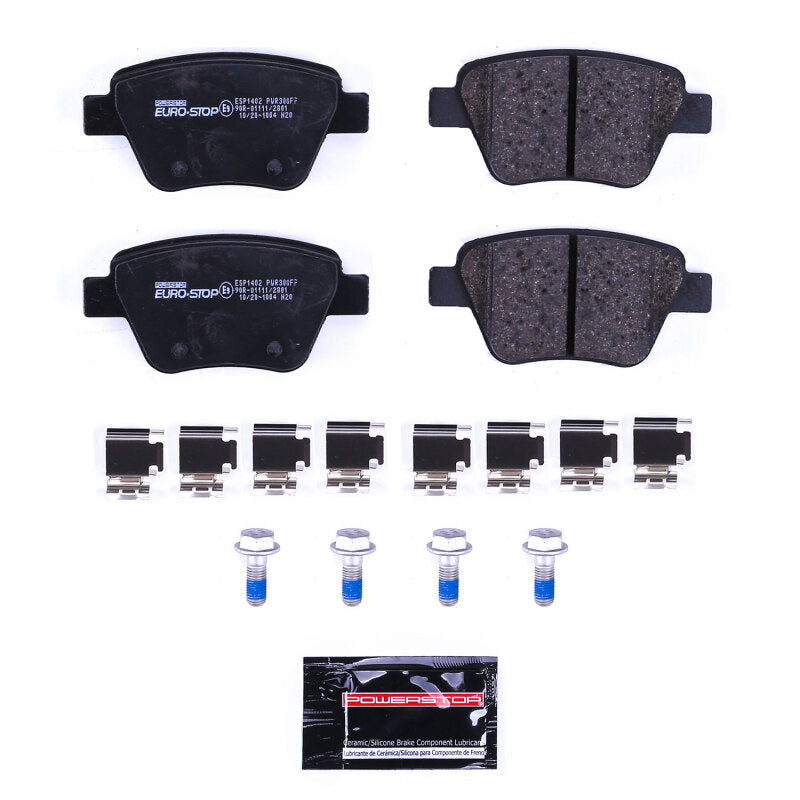 PowerStop Power Stop 12-15 Volkswagen Passat Euro-Stop ECE-R90 Rear Brake Pads