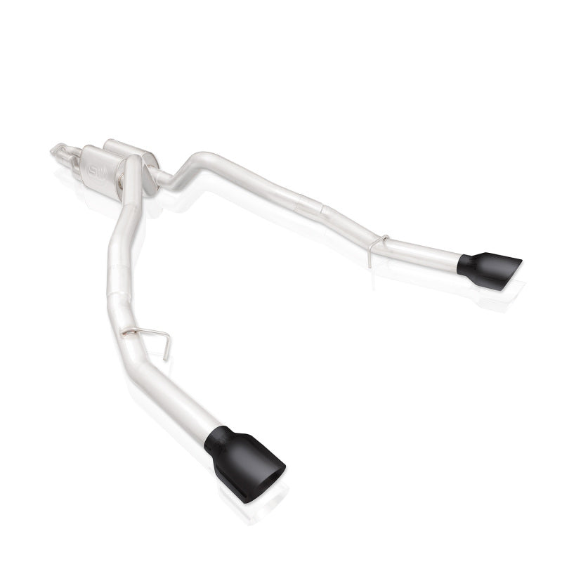 Stainless Works 2019+ Ram Legend Catback With Black Tips