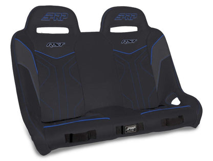 PRP Seats PRP Polaris RZR XP4 1000/XP4 Turbo/XP4 Turbo S RST Rear Suspension Bench- Black/Blue