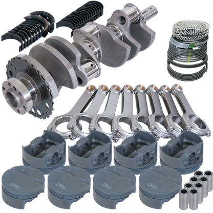 Eagle Chevy LS3 4.000in Crank 24 Tth Reluctor 6.125in H-Beam -14cc 4.070in Pistons Rotating Assembly