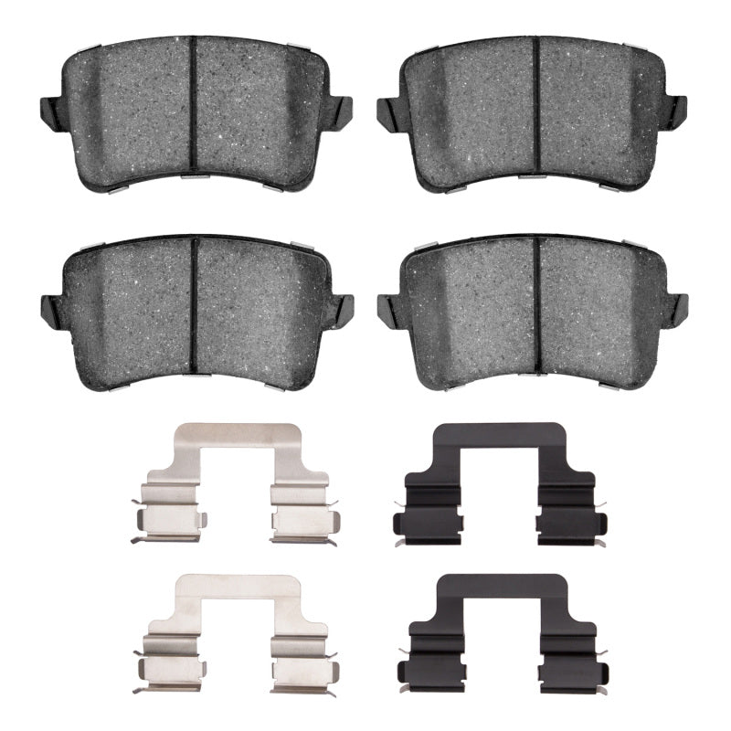 R1 Concepts R1 08-17 Audi S5 Rear Semi Met Pads & Hardware Kit