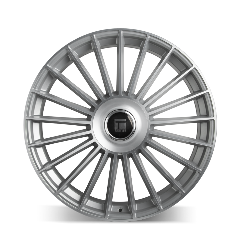 Touren 3610 TR10 24x10 / 6x135/139.7 BP / 25mm Offset / 87.1mm Hub Satin Silver Machined Wheel
