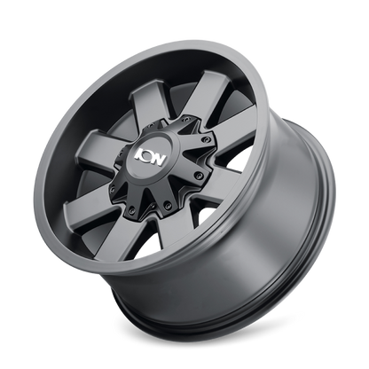 ION Wheels ION Type 141 18x9 / 5x150 BP / 18mm Offset / 110mm Hub Satin Black Wheel