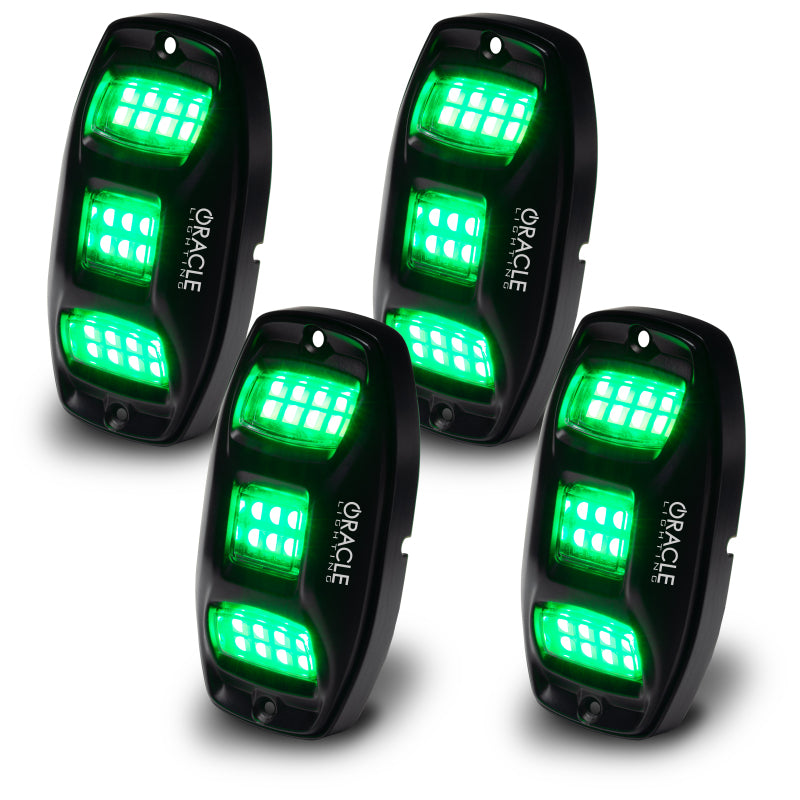 ORACLE Lighting Oracle Underbody RGB+W Wheel Well Rock Light Kit - 4 PCS - ColorSHIFT