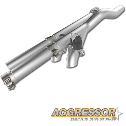 QTP 2017-2020 Ford F-150 Raptor QTP Aggressor Cutout Pipes