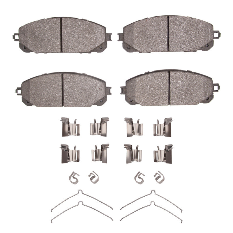 R1 Concepts R1 15-21 Jeep Cherokee Front Optimum OE Pads & Hardware Kit