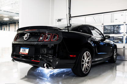 AWE Tuning S197 Mustang GT Axle-Back Exhaust - Touring Edition (Chrome Silver Tips)