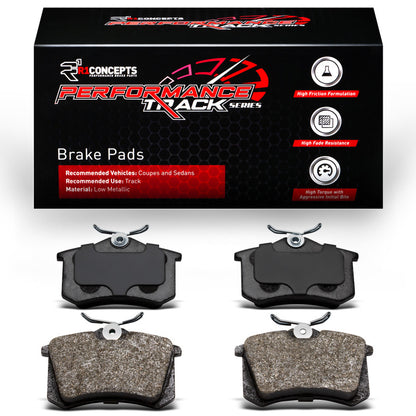 R1 Concepts R1 85-06 Volkswagen Golf GTI Rear Track/Street Brake Pads