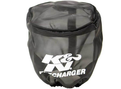 K&N Engineering K&N PreCharger Air Filter Wrap Black Universal 4in. Height 4in. Inside Diameter