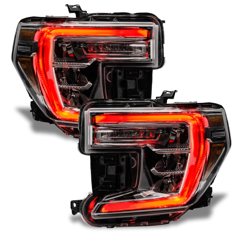 ORACLE Lighting Oracle 19-21 GMC Sierra 1500 RGB+W Headlight DRL Upgrade Kit - ColorSHIFT