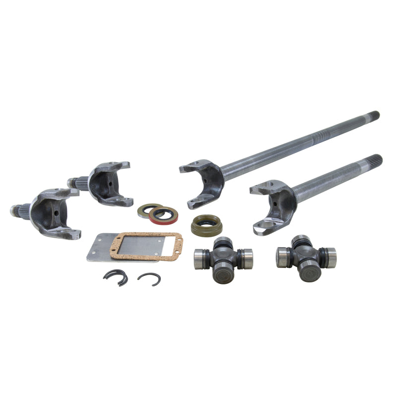 Yukon Gear & Axle Yukon Gear Chromoly Front Axle Kit for Dana 30 w/27 Spline & 1310 U-Joints