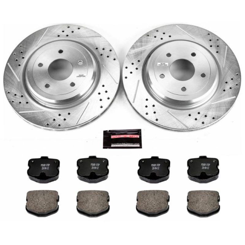 PowerStop Power Stop 06-13 Chevrolet Corvette Rear Z23 Evolution Sport Brake Kit