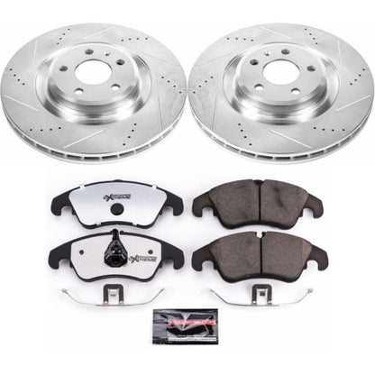 PowerStop Power Stop 10-11 Audi S4 Front Z26 Street Warrior Brake Kit