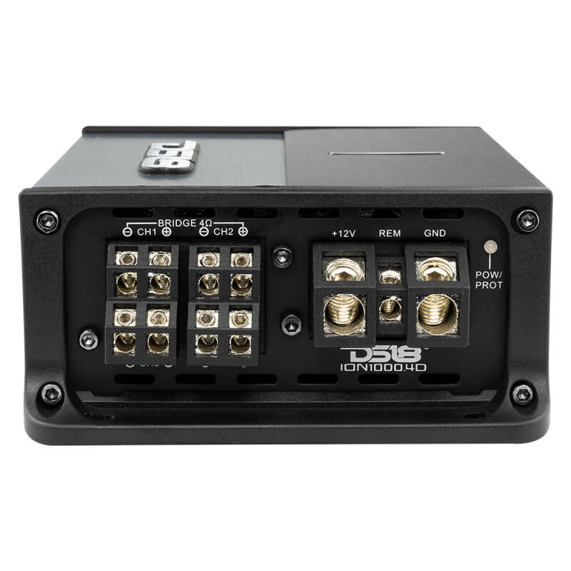 DS18 4-Channel Amp 2x 500/4ohm Bridge 4 x 250/2ohm 4 x 150/4ohm Watts RMS Class D