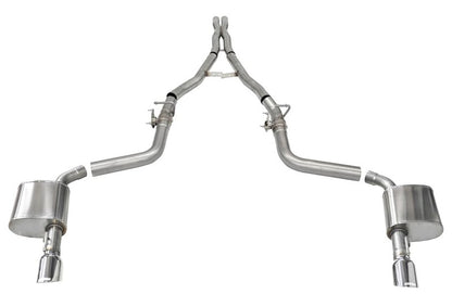 CORSA Performance Corsa 15-23 Charger SRT/Hellcat/Redeye 2.75in Valved Catback Dual Rear Exit w/ Single 4.5inPol Tips