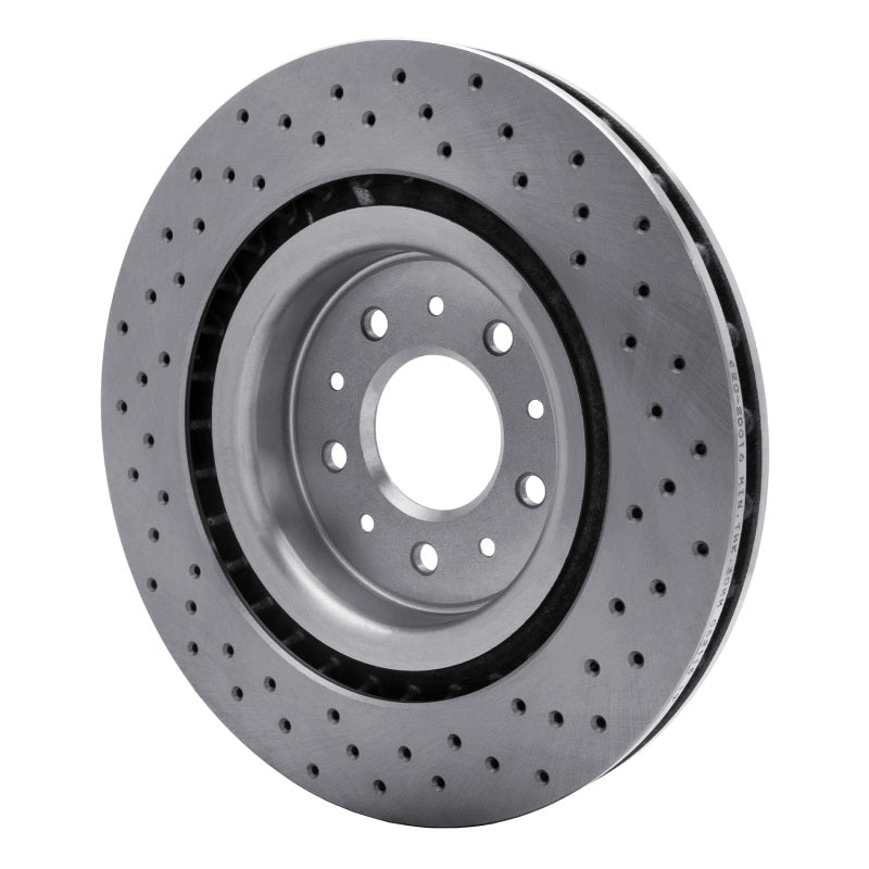 DFC 00-06 Jaguar XKR Front Drilled Brake Rotor