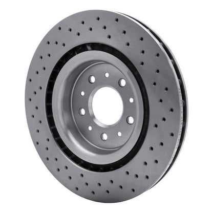 DFC 00-06 Jaguar XKR Front Drilled Brake Rotor