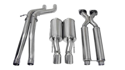 CORSA Performance Corsa 2006-2010 Jeep Grand Cherokee 6.1L V8 Polished Sport Cat-Back Exhaust