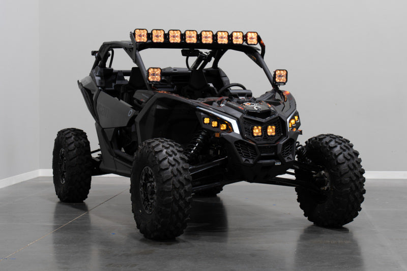 Diode Dynamics 17-24 Can-Am Maverick X3 SS3 Stage Series Ditch Light Kit - Pro White Combo