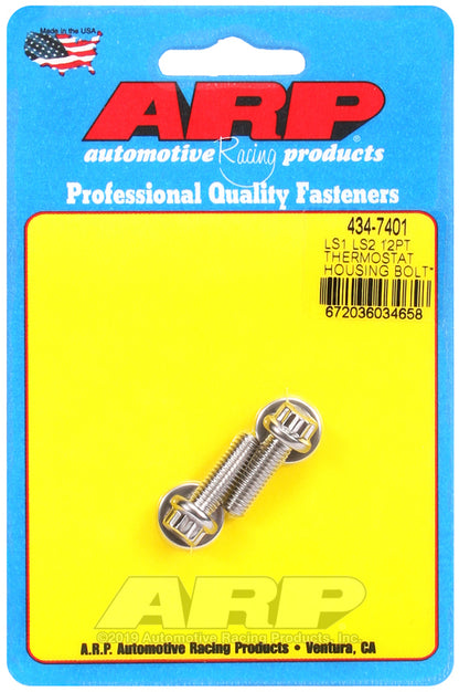 ARP LS1 LS2 SS 12pt thermostat housing bolt kit