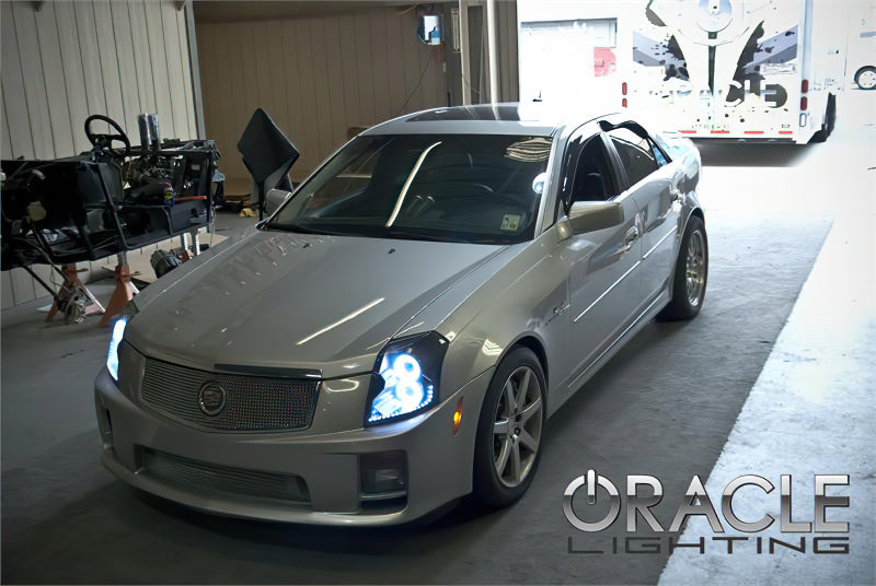 ORACLE Lighting Oracle Cadillac CTS 03-07 Halo Kit - ColorSHIFT w/ 2.0 Controller