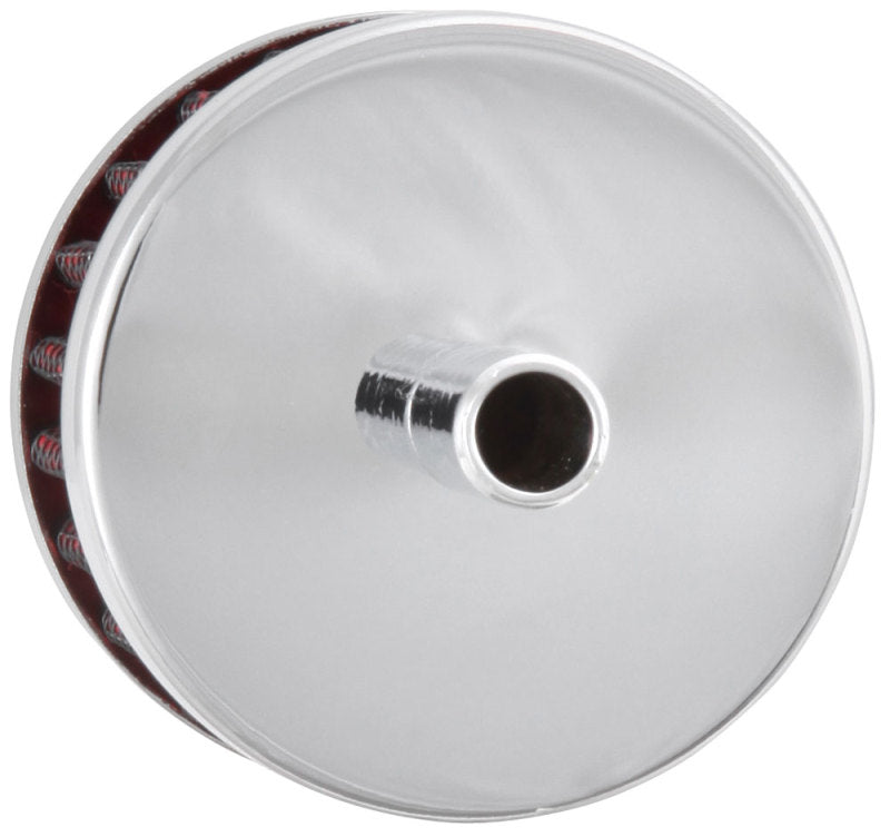 K&N Engineering K&N Steel Base Crankcase Vent Filter 3/8in OD Tube  2in OD 1-1/2in Height