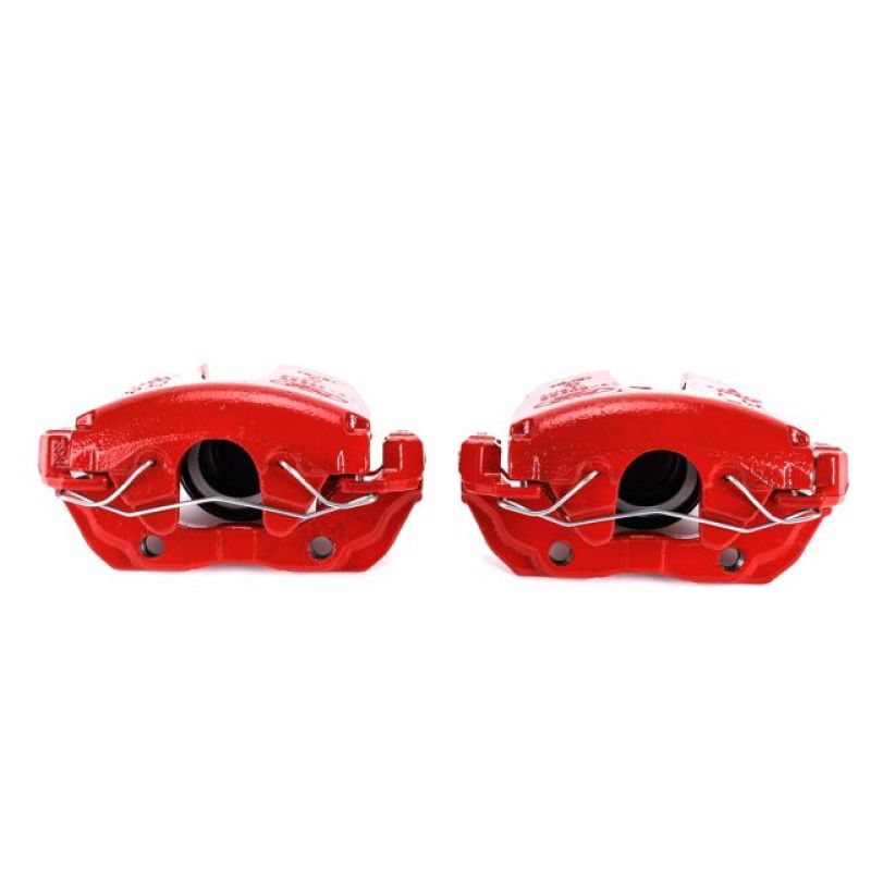 PowerStop Power Stop 13-18 Ford C-Max Front Red Calipers w/Brackets - Pair