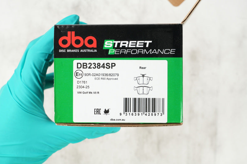 DBA Volkswagen Golf (MK7) SP Performance Rear Brake Pads