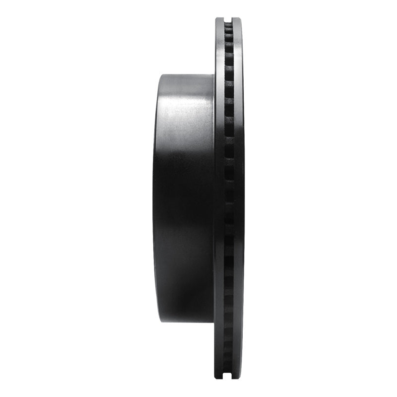R1 Concepts R1 03-03 Dodge Ram 1500 Van Rear Left Drilled & Slotted Black Brake Rotor
