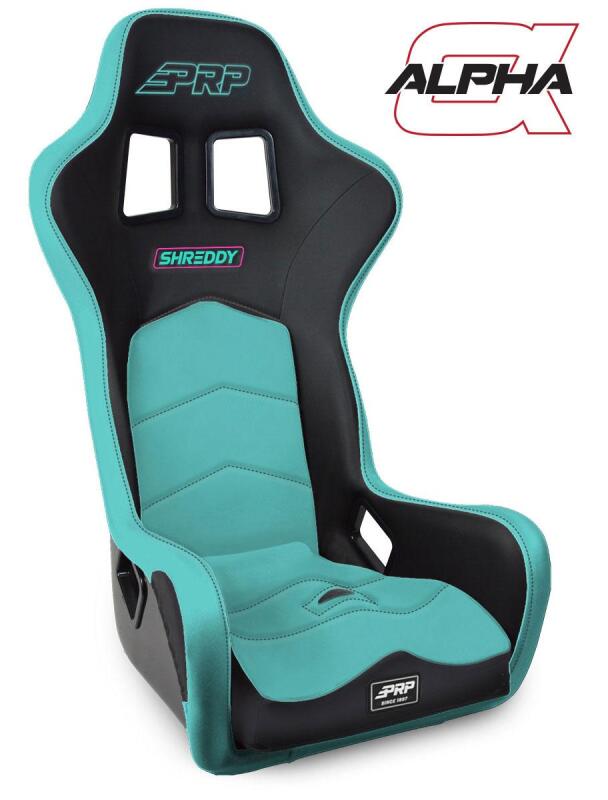 PRP Seats PRP Shreddy Alpha Composite Seat- Teal / Black