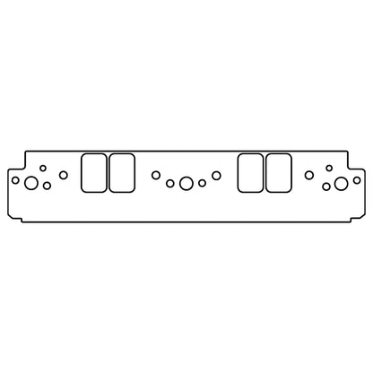 Cometic Gasket Cometic Chrysler W8 Head V8 .031in Fiber Intake Manifold Gasket Set - 1.450in x 2.200in Ports