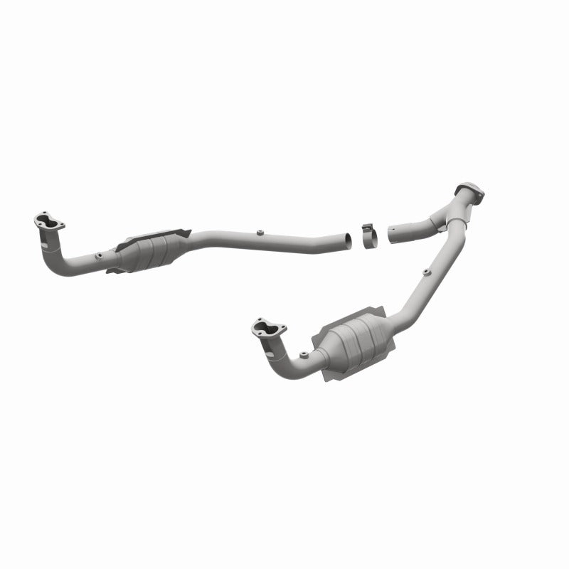 MagnaFlow DF Cat. Conv 97 Land Rover Defender 90 4.0L Y-Pipe Assy / 96-99 Discovery 4.0L Y-Pipe Assy