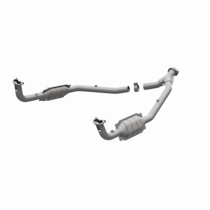 MagnaFlow DF Cat. Conv 97 Land Rover Defender 90 4.0L Y-Pipe Assy / 96-99 Discovery 4.0L Y-Pipe Assy