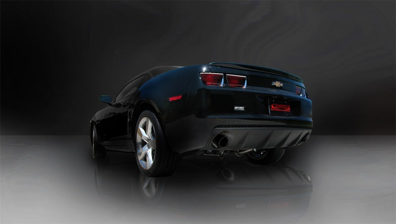 CORSA Performance Corsa 2011-2015 Chevrolet Camaro Convertible SS 6.2L V8 Manual Black Sport Cat-Back + XO Exhaust
