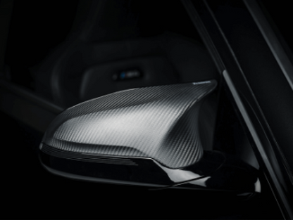Akrapovic Akrapovic 2014+ BMW M3 (F80) Carbon Fiber Mirror Cap Set - Matte