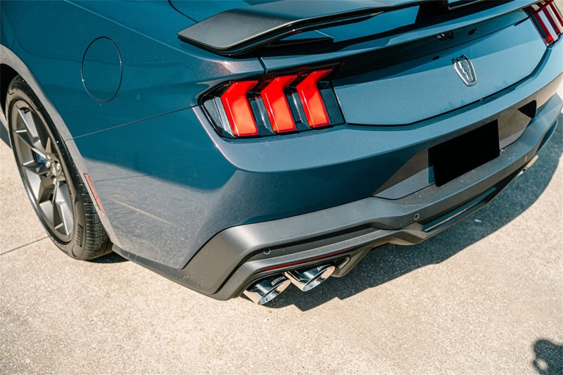 CORSA Performance Corsa 24+ Ford Mustang Dark Horse 5.0L 3.0in Dual Rear Exit Cat-Back w/Twin 4.5in Polish Slash Tips