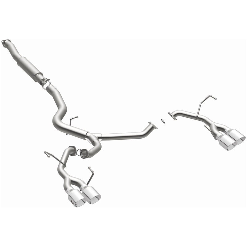 MagnaFlow SYS Cat-Back 15-17 Subaru WRX Sti 2.5L Polished 3in Tips