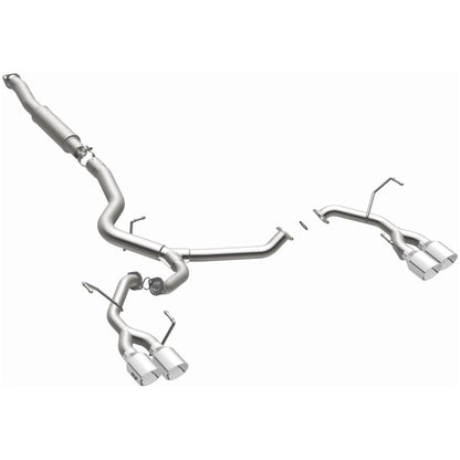 MagnaFlow SYS Cat-Back 15-17 Subaru WRX Sti 2.5L Polished 3in Tips