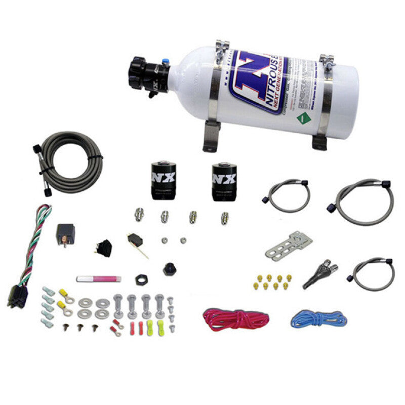 Nitrous Express All Dodge EFI Single Nozzle Nitrous Kit (35-150HP) w/5lb Bottle