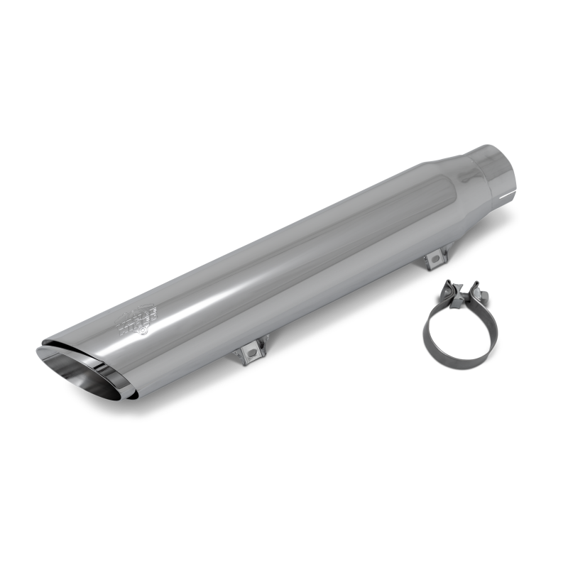 Vance and Hines Vance & Hines 2025+ HD Softail Twin Slash 4in Round Chrome Slip-On Exhaust