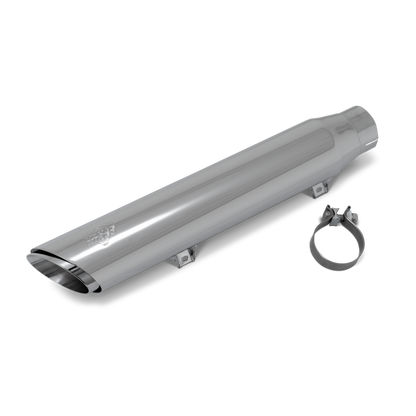 Vance and Hines Vance & Hines 2025+ HD Softail Twin Slash 4in Round Chrome Slip-On Exhaust
