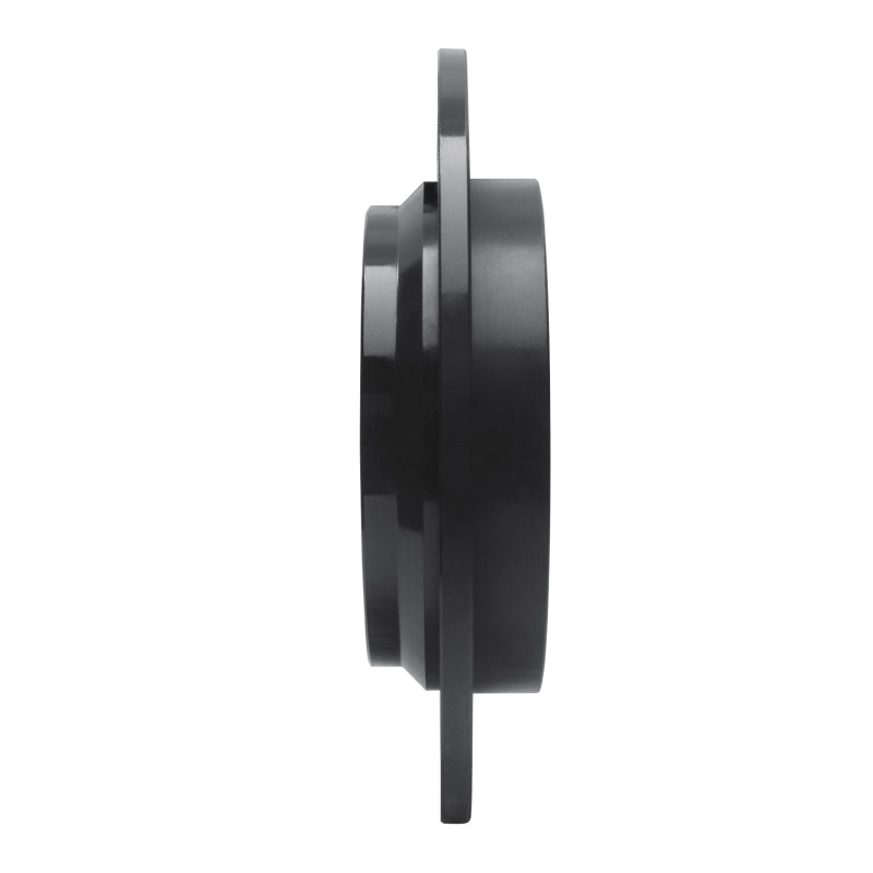 R1 Concepts R1 98-00 Volvo S70 Rear Right Drilled & Slotted Black Brake Rotor