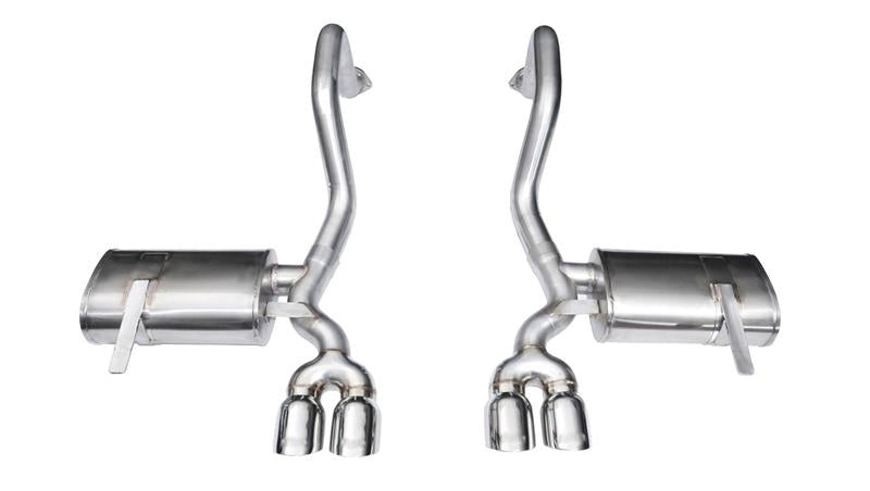 CORSA Performance Corsa 1997-2004 Chevrolet Corvette C5 Z06 5.7L V8 Polished Xtreme Axle-Back Exhaust