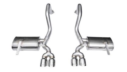 CORSA Performance Corsa 1997-2004 Chevrolet Corvette C5 Z06 5.7L V8 Polished Xtreme Axle-Back Exhaust
