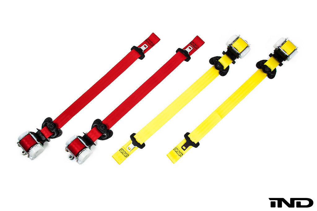 IND E92 M3 SportEVO Tribute Seat Belt Set