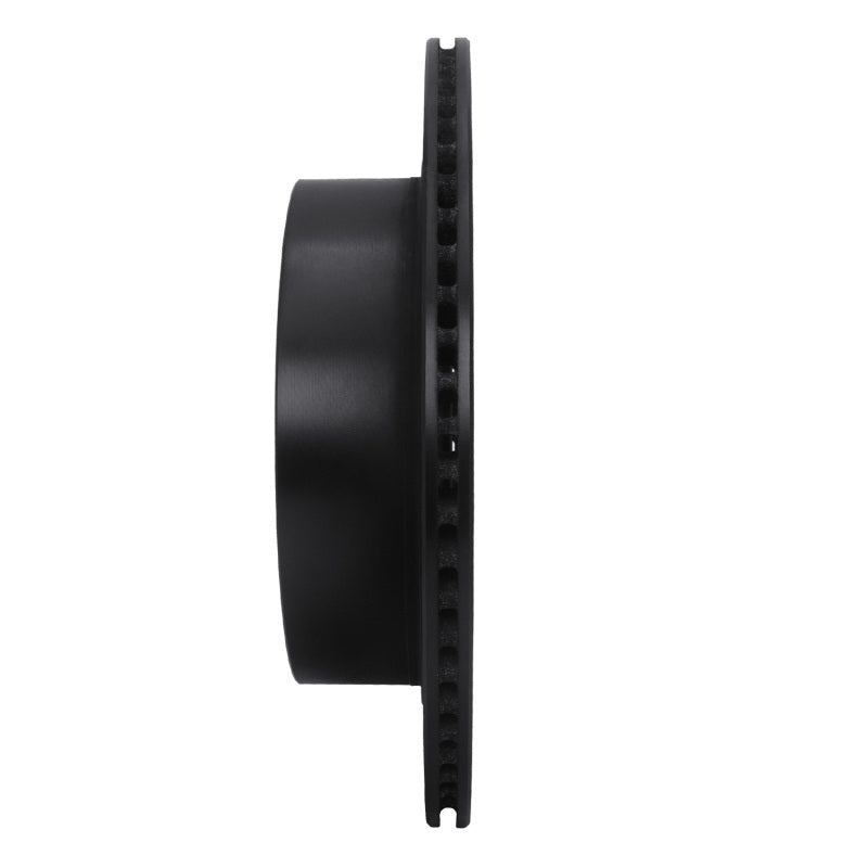 R1 Concepts R1 01-06 Lexus LS430 Rear Left Drilled & Slotted Black Brake Rotor