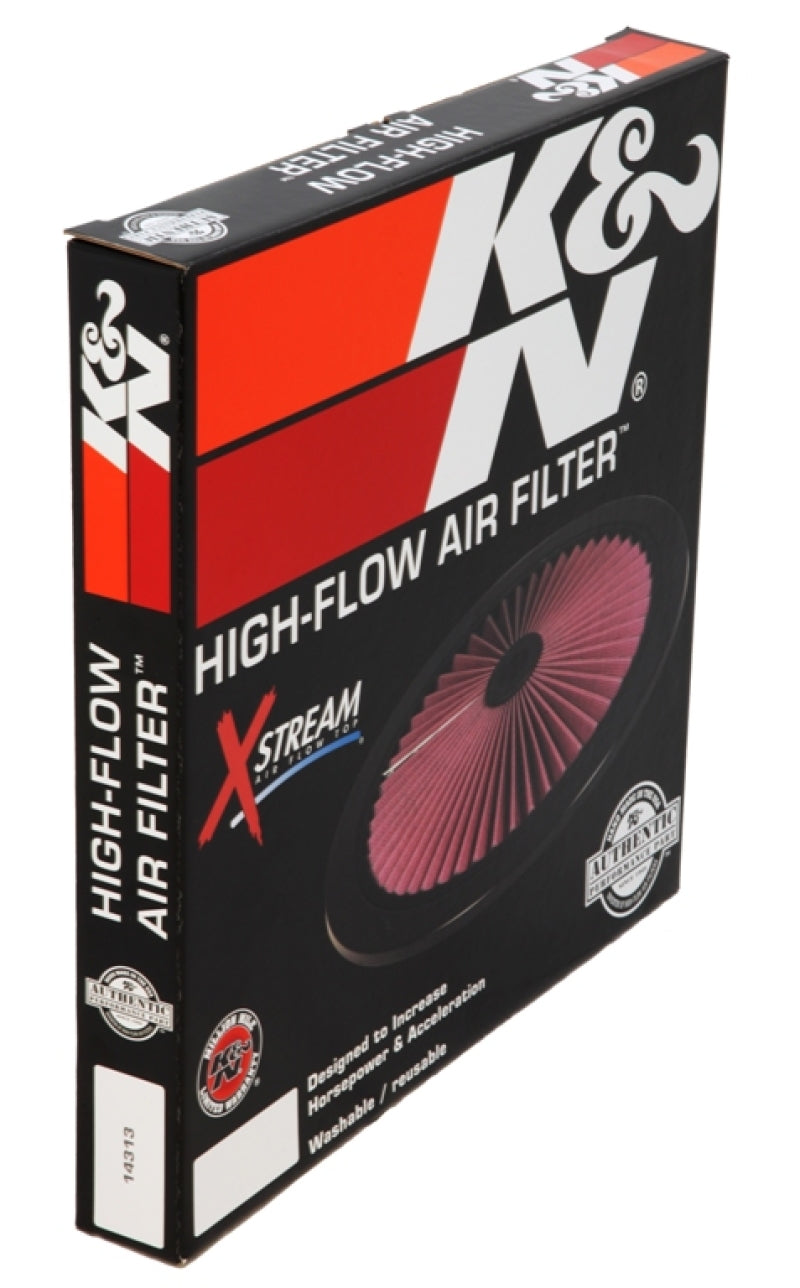 K&N Engineering K&N X-Stream Top Filter X-Stream 16in OD - Black