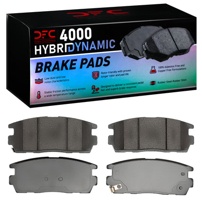 DFC 07-17 Suzuki XL-7 Rear 4000 Hybridynamic Brake Pads