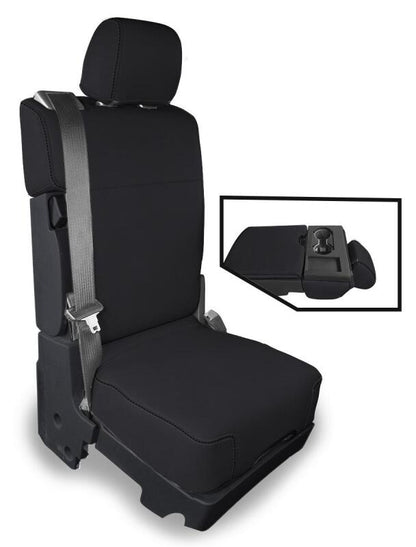 PRP Seats PRP 2015+ Ford F150 / 2017+ Super Duty Center Jump Seat Cover w/ Upper Console - Black